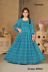 Jenny vol 2 By Lucaya 2001 TO 2006 Kids Printed Girls Gown Wholesale Market In Surat